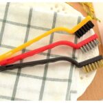 فرشة بوتاجاز نحاس صغير