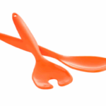 طقم مغرفة سلطة 2 قSalad Spoons - 2 pcs Set (Orange)
