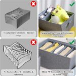 ⁦منظم كتان مقسم خانات مستطيل⁩ - الصورة ⁦5⁩