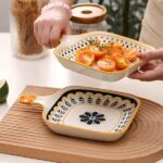 ⁦مقلاية بورسلين مربع بيد ميكس اشكال ABDO-1-1A⁩ - الصورة ⁦3⁩