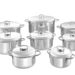 طقم حلة الاهرام صحي ومفيد الومنيوم كلاسيك 16ق