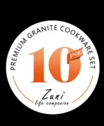 ⁦طقم اوركا زوني جرانتيت اسود 10ق⁩ - الصورة ⁦2⁩