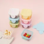 ⁦طقم علب ميني الوان 4ق مربع ABDO-51-266⁩ - الصورة ⁦3⁩