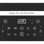 ⁦بندل قلاية تيفال  فراي اند جريل 6.5لتر اسود ديجيتال EY8018EGX + مكواة ملابس تيفال ايزى جليس بلس 2700وات ازرق  FV5751E2⁩ - الصورة ⁦2⁩