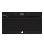 فرن بيورتي بلت ان 90سم غاز  ديجيتال بشواية أسود OPT902GGD