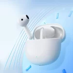 ⁦سماعة اذن لاسلكية joyroom لون ابيض - JR-FB1-ACC⁩ - الصورة ⁦5⁩