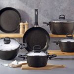 طقم حلة يكوتن جيرانيت 10ق  اسود