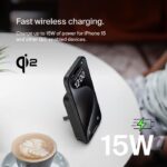 ⁦ACC بور بنك وايرلس belkin boost Charger PRO power bank 107 8K⁩ - الصورة ⁦7⁩