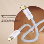 ⁦ACC وصلة VIDVIE CB4011 TC/IP 2M WHITE⁩ - الصورة ⁦3⁩