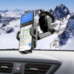⁦ACCESS Touareg HOCO one-touch center console car holder CA76⁩ - الصورة ⁦5⁩
