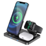 ACCESS Ultra-Charge HOCO 3-in-1 vertical wireless fast charger CW33