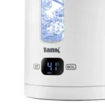 ⁦كاتيل تانك سيف تاتش زجاج 1.5لتر 1500W  ديجيتال اطارد سيلفر  DG-2338-ES⁩ - الصورة ⁦2⁩