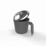 لبانه توب شيف 16 مدور رمادي