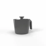 ⁦لبانه توب شيف 16 مدور رمادي⁩ - الصورة ⁦4⁩