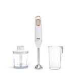 مجموعة هاند بلندر تانك 600وات BLEND & CHOP ابيض روز جولد CM-6003-1