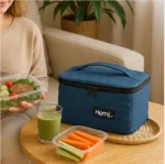 ⁦هومى بلاس شنطة حرارية 6 لتر - ازرق Homi Plus Thermal Bag 6 L - Blue⁩ - الصورة ⁦2⁩