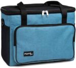 ⁦هومى بلس شنطة حفظ مربعة بجيب 40 لتر تركوازHomi Plus Square Thermal bag with pocket 40 L - Turqoise⁩ - الصورة ⁦2⁩