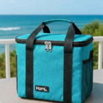 هومى بلس شنطة حفظ مستطيل 12 لتر تركوازHomi Plus Rectangular Thermal bag with pocket 12 L - Turqoise