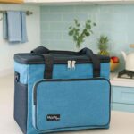 هومى بلس شنطة حفظ مستطيل بجيب 25 لتر تركوازHomi Plus Rectangular Thermal bag with pocket 25 L - Turqoise