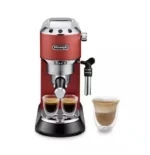 EC685.R ماكينة قهوة ديلونجي اسبريسو  15بار 2كوب  احمر