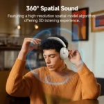 ⁦QCY HEADPHONE BLACK ACCESS⁩ - الصورة ⁦7⁩