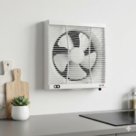 شفاط اي دو 25 سم 2 اتجاه  بالشبكة  ظهر معدن  ابيض  WVFM25-OWH