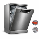 غسالة اطباق ليفون 14فرد سيلفر باب ستيل