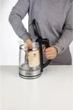 ⁦كاتيل بلاك اند ديكر 2200 وات  زجاج  1.7 لتر  GK220⁩ - الصورة ⁦5⁩