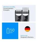 ⁦ماكينة حلاقة الشعر واللحية براون Series3 تشغيل لاسلكي حتى 50 دقيقة 4في1 أسود AIO3500⁩ - الصورة ⁦5⁩