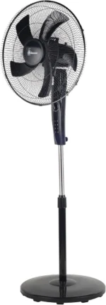 ⁦مروحة بنجوين كوول سبين ستاند 5ريشة اسود 18بوصة 55 واتPF005⁩ - الصورة ⁦5⁩