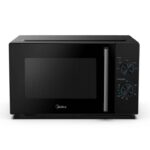 ميكرويف ميديا 25 لتر مانوال اسود بدون شوايه باب زجاج مرايا MM8P022VV