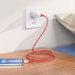⁦ACCESS FERRY HOCO CHARGING DATA LIGHTINING CABLE X70⁩ - الصورة ⁦4⁩