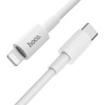 ACCESS NEW ORIGINAL HOCO PD CHARGING DATA CABLE TYPE-C TO LIGHTINING  IM  WHITE X56