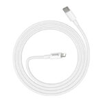 ⁦ACCESS NEW ORIGINAL HOCO PD CHARGING DATA CABLE TYPE-C TO LIGHTINING  IM  WHITE X56⁩ - الصورة ⁦3⁩