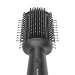 ⁦فرشاة الشعر راش براش 2في1 تقنية الأيونات 1000وات أسود Straightening Volumizers VS2⁩ - الصورة ⁦7⁩