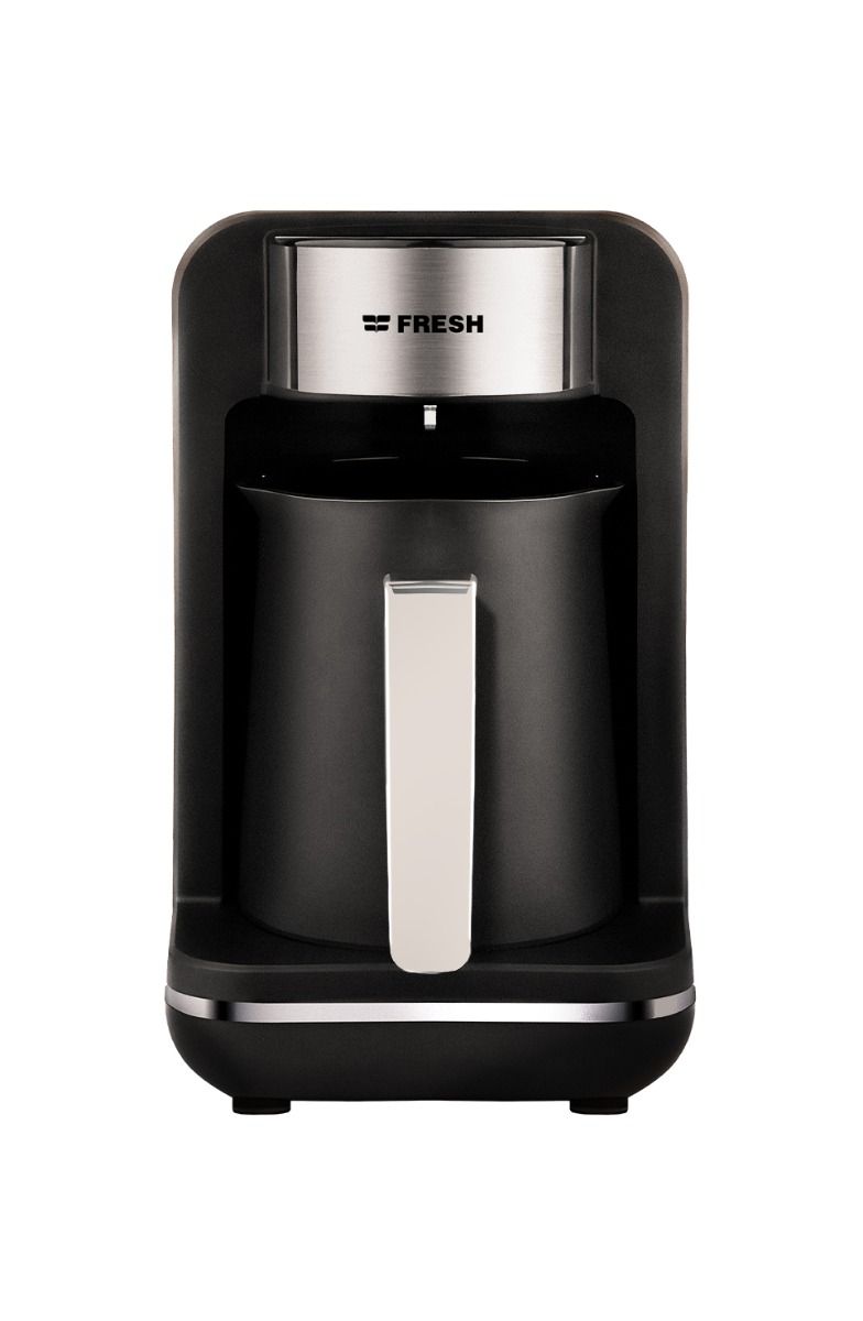 6b923a68812b8d41be3aeaf50791de460f381931_coffee_machine_turkish_2_ ماكينة قهوة فريش 650وات اسود FCM-TZ-BP - الصورة 1
