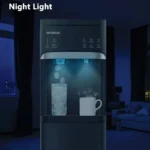 ⁦مبرد مياة هيونداي بارد فاتر ساخن مع صانع ثلج اسود⁩ - الصورة ⁦4⁩